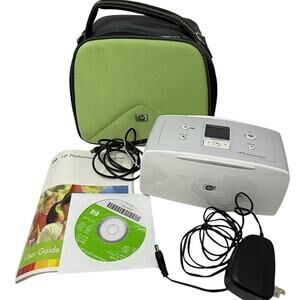 HP Photosmart A512/A516 Compact Photo Printer Bundle w/ Bag & Accessories